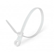 Стяжка 220 х 4.2 мм, с отверстием диаметр 4 мм. под винт 100 шт.  