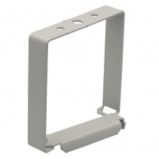 Хомут с поворотной рамкой 100х100 серый.  