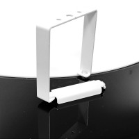 Clamp with hinged frame 100x100 white