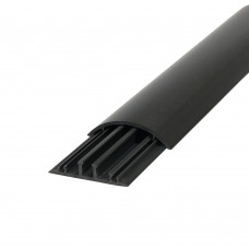 Напольній кабель-канал (темно-серый) 50х12 мм