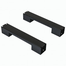 Base 100 mm for cabinets 610 mm wide, black, MGSE series