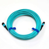 Patch cord 8 fiber MPOF/UPC(Key Up)-MPOF/UPC(Key Up) MM (G50-OM3) Type-B, 30m