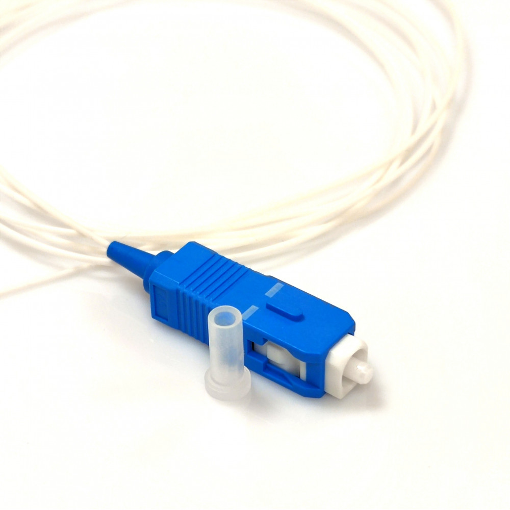 Pigtails, Singlemode SM (OS2) E9/125, UPC (Ultra Physical Contact), SC, Product Code PG-1.5SC(SM)(ON)ECP - product image  1