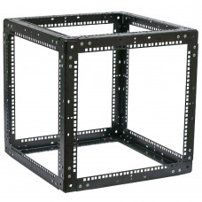 Стойка-кронштейн Cube3 19" 9U 550х550х550 мм, усиленная, черная, CMS