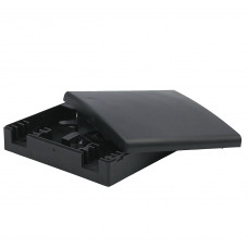 Абонентская розетка FTTH, для 2xSC simplex/LC duplex черная