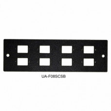 Front panel 8SC Simplex for UA-FOBC-B, black