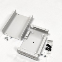 Boх for FO adapters, (120х80х28mm) 2 SC Duplex/ 2 LC Quad CMS