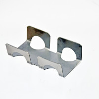 Mesh tray connector 25mm, "butterfly", to WBC, stainless steel