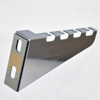 Настенный кронштейн для проволочного лотка 100 мм, быстрого монтажа, 1,0 мм, нержавеющая сталь