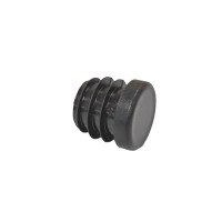 Plug plastic round hole D18 (PG9), black