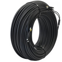 Patch cord LC/UPC-LC/UPC SM, 5мм, 3мм armored branch, outdoor 150 m, Duplex
