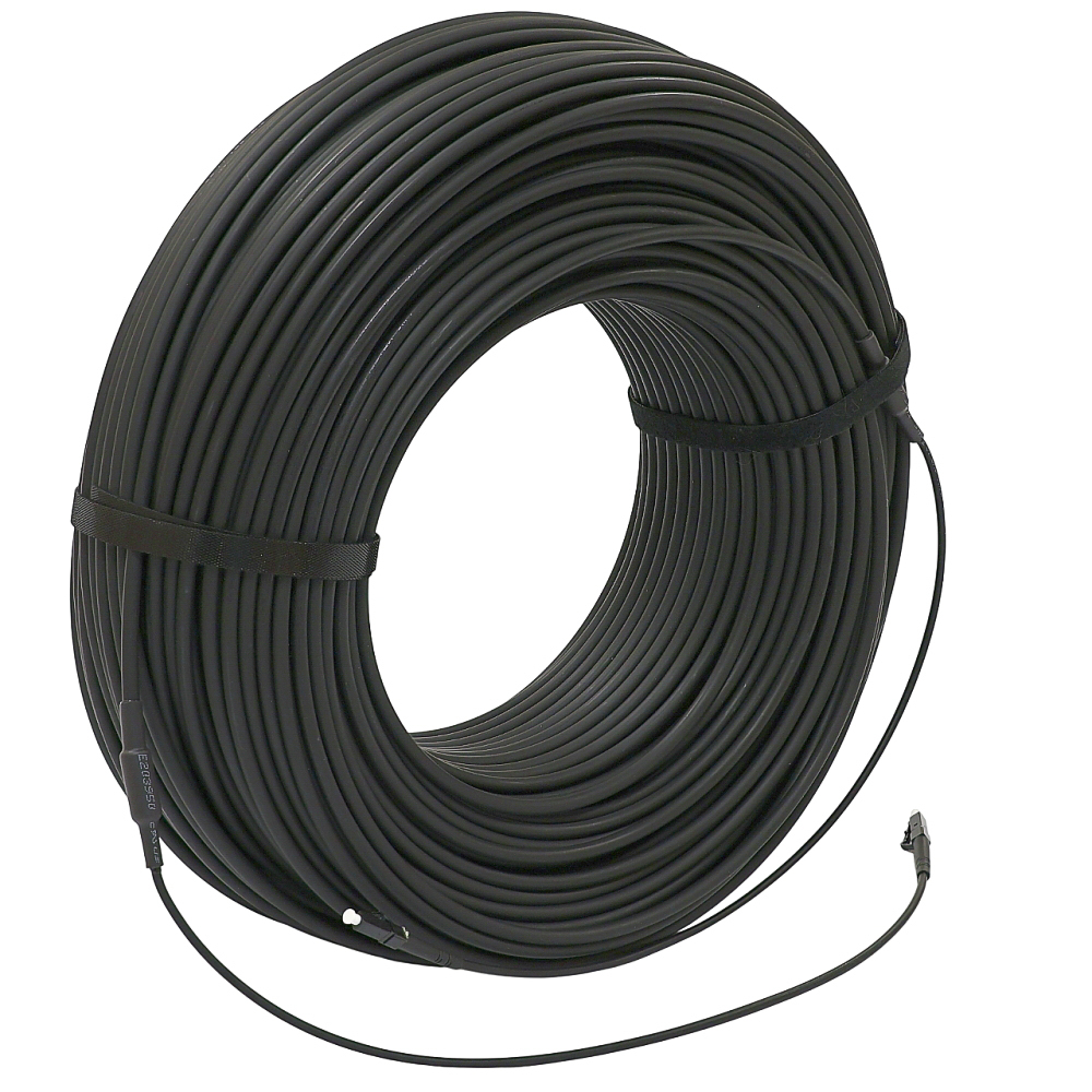 Армированные оптические патчкорды, Simplex, LC-LC, 150м, Черный, Артикул UPC-150LCLC(SM)S(ON)OD - фото товара  1