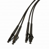 Patch cord LC/UPC-LC/UPC SM 2m Duplex black