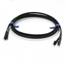 Patch cord LC/UPC-LC/UPC SM 1m Duplex black