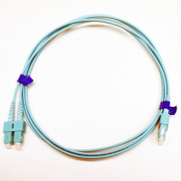 Patch cord SC/UPC-SC/UPC MM (OM3) 3м Duplex Slim (2мм)