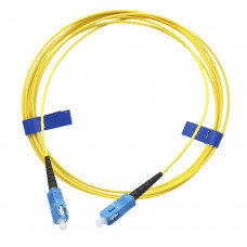 Патчкорд SC/UPC-SC/UPC SM 10м Simplex, Slim (2мм) 