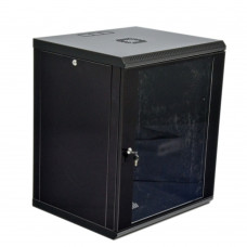 Шкаф 15U, 600х600х773 мм (Ш*Г*В), эконом, акриловое стекло, черный