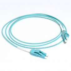 RFP LC Uniboot to RFP LC Uniboot Patch cord, 2 fibres, Interconnect tight-buffered cable,OM3, 2m