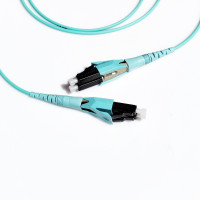 RFP LC Uniboot to RFP LC Uniboot Patch cord, 2 fibres, Interconnect tight-buffered cable,OM3,3 m