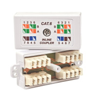 З’єднувач витої пари неекранований, кат. 6, під забивання