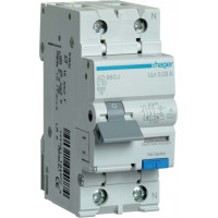 Диференційний автоматичний вимикач 1P+N 6kA C-10A 30mA A