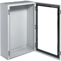 Шафа металева ORION Plus,  IP65, прозорі двері, 800X500X250мм