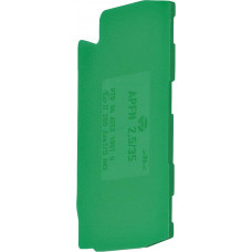Принадлежность для наборных клемм, Изолятор торцевой для KYA02EH2, зелёный