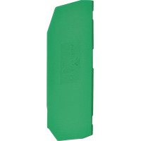 Принадлежность для наборных клемм, Изолятор торцевой для KYA06EH2, зелёный