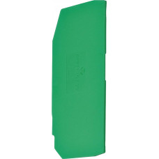 Принадлежность для наборных клемм, Изолятор торцевой для KYA16EH2, зелёный