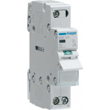 Выключатель-разъединитель (рубильник) с индикатором (2-4 контакты), 1P, Ie=25A 400В 50/60Гц, AC22A, Ui=500В, ширина 1M