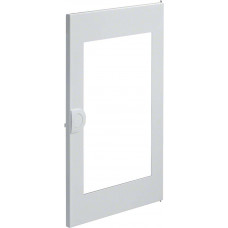 Двері білі з прозорим вікном для 2-рядного щита VOLTA