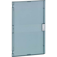 Дверь прозрачная матовая с рукояткой для щитов VB318, пластик