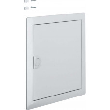 Двері з рамкою для 1-рядного щита VOLTA,  білий алюміній