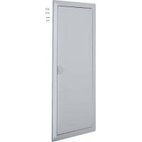 Двері з рамкою для 4-рядного щита VOLTA,  білий алюміній