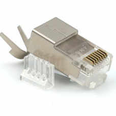 Конектор RJ45 STP кат. 6A/8, 50μ, 1.45мм, зі вставкою