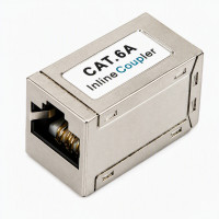 Соединитель витой пары STP, кат. 6a, под коннекторы RJ-45, Kingda