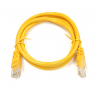 Patch cord UTP, 3 m, Cat. 5e, yellow