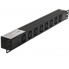 PDU 19’’, 16А, 1U,  8 ways С13