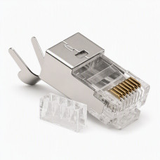 Конектор кат.6A/7 RJ45 STP, 50μ, 1.50 мм, зі вставкою