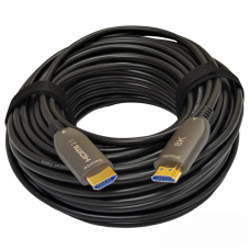 HDMI 2.1 патчкорд 20м з передачею сигналу 8K UHD 48 Gbps по оптичному кабелю (AOC)