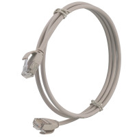 Патч-корд U/FTP, 0.5м, кат. 6А, 32AWG Slim, LSZH, LW