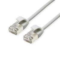 Патч-корд U/FTP, 1.0м, кат. 6А, 32AWG Slim, LSZH, LW