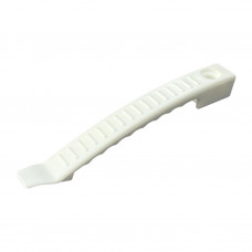 Cable clamp for 8 wires Neomax 135 mm, white (10 pcs in a pack)