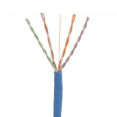 Copper cable, category 5e UTP, LSZH, 4-pair, conductors are 24 AWG