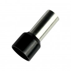 Insulated sleeve terminal E 25.0mm2 16mm black (100pcs)