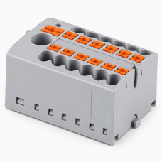 Distribution block PTFIX 6mm2 12x2.5mm2