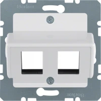 Накладка для модулів Modular Jacks 'Krone',  пол.білизна S.1