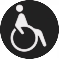 Плівка для LED-сигналу R-серії з символом 'інвалідне крісло'