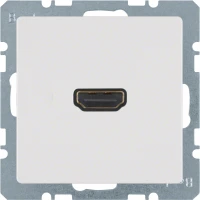 HDMI-розетка,  підключення сзаду під кутом 90град.,  пол.білизна,  Q.x