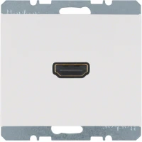 HDMI-розетка,  підключення сзаду під кутом 90град.,  пол.білизна,  K.1